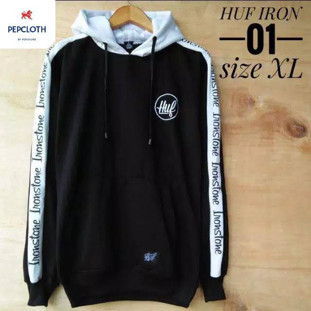 jaket hoodie huf