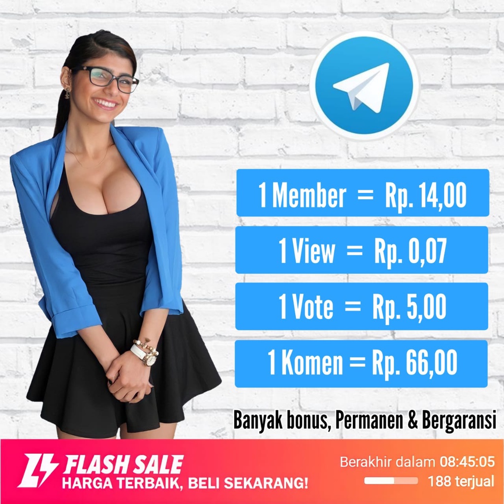 [PROMO] REAL USER 100% JASA MEMBER TELEGRAM - Followers Member Pengikut Channel Grup Telegram Bergaransi View Post Permanen Anti Turun