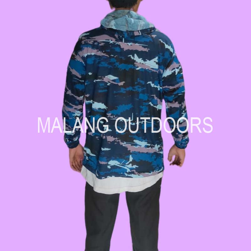 kaos loreng lengan panjang hodie