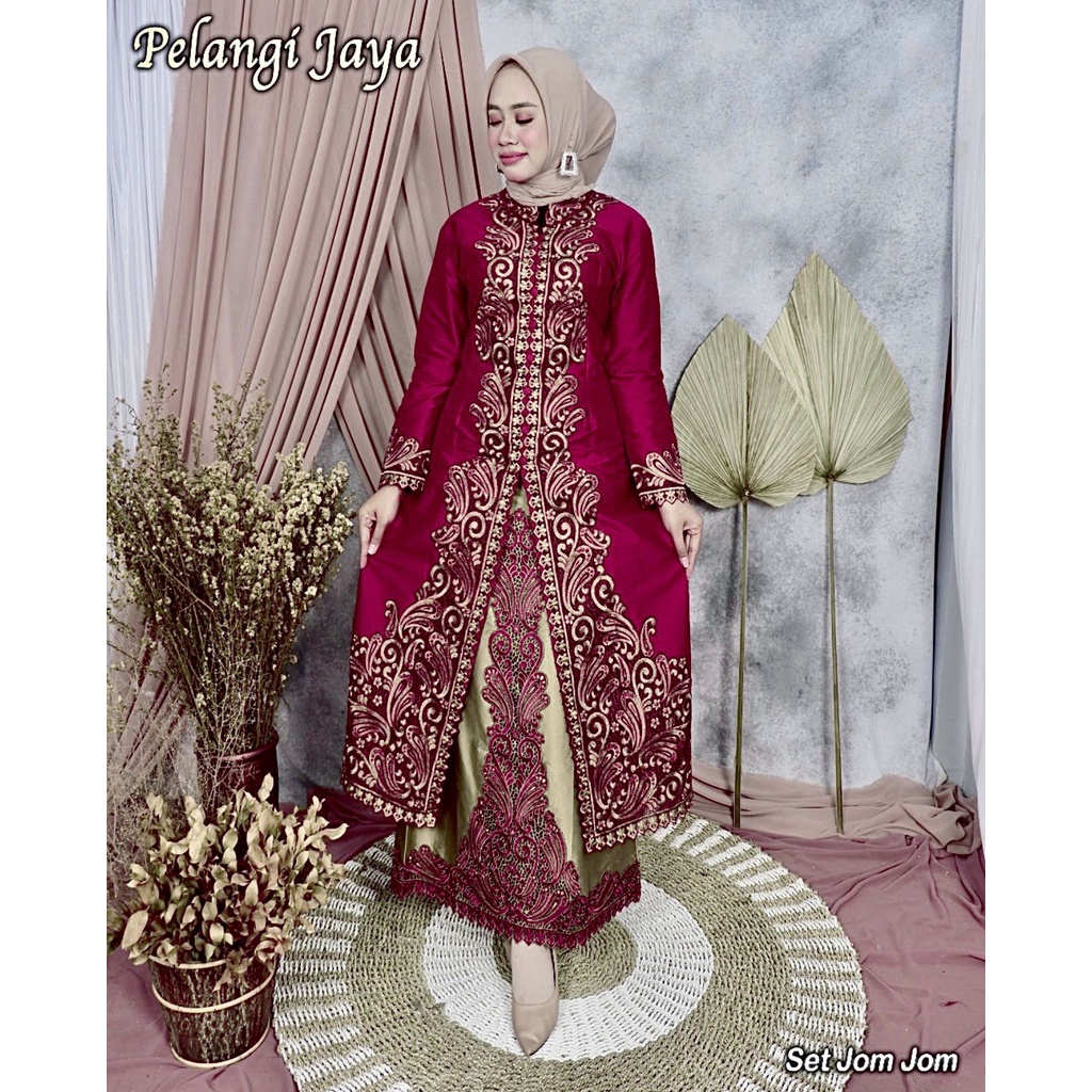 Set Kebaya TradisionaL | Set Kebaya Modern Masa Kini | Sale Set Kebaya Premium | Bayar di Tempat {COD} | Set Kebaya Bahan Tavetta Dove | Set Kebaya Wisuda Terbaru