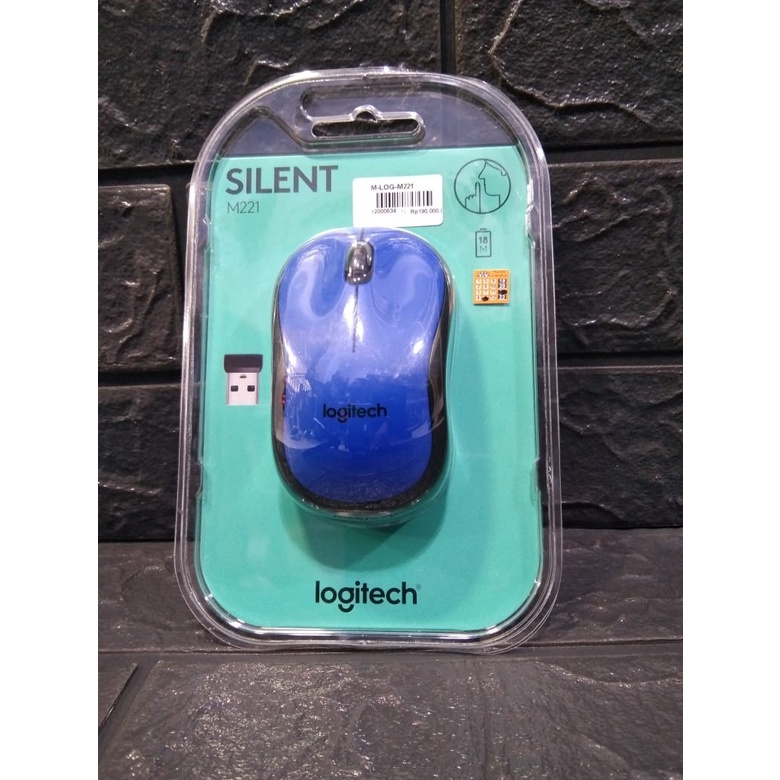 Logitech M221 / M 221 Wireless Mouse Optical ( Silent Mouse)
