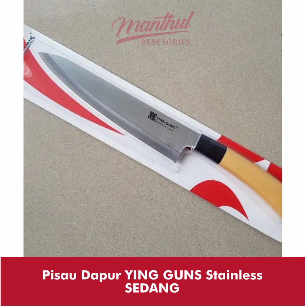 Pisau Dapur YING GUNS Stainless SEDANG