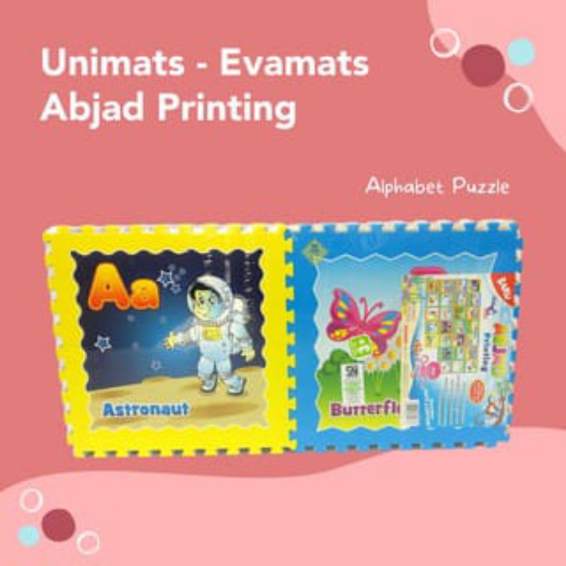 Unimat/Evamat Print Abjad