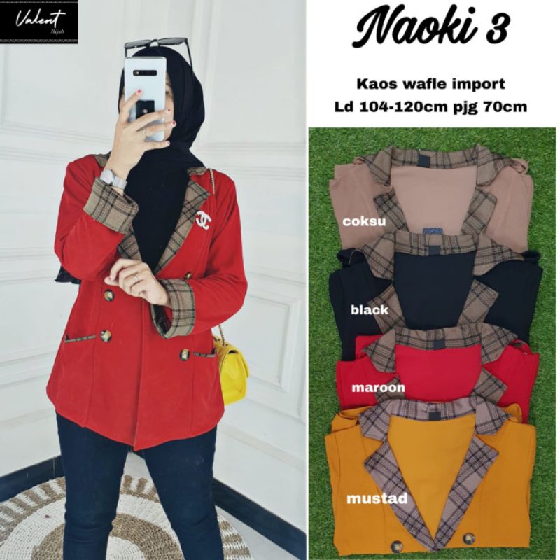 NAOKI BLAZER BY VALENT / OUTER/ CARDIGAN [READY]