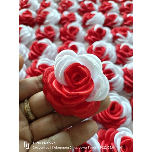 Bros mawar merah putih/aplikasi mawar merah putih