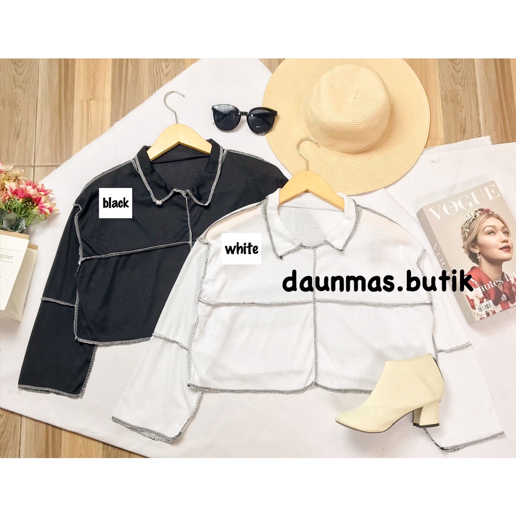 1KG MUAT 7PCS | MONIC OVERSIZE BASIC SHIRT TOP HITS OOTD SELEBGRAM FASHION GROSIR MURAH WANITA MASA KINI