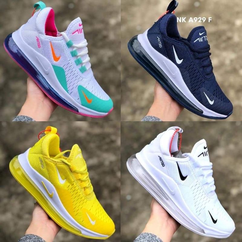 Sepatu wanita Putih Rainbow Cocok untuk senam zumba fitness aerobik Nike tujuh Dua putih