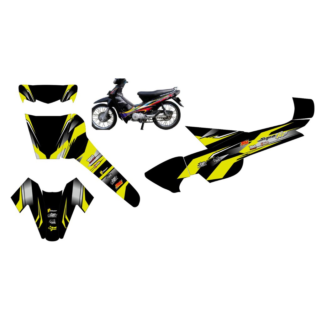 DECAL SUPRA LAMA FULBODY GRAFIS