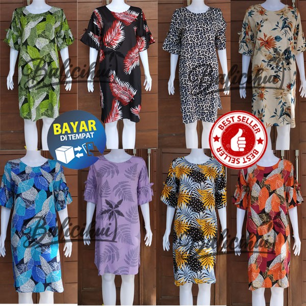 Balicihui Dress Ayako Dress Wanita Dress Bali Dress Pendek Dress Kasual