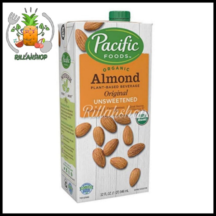 

Pasific Organic Unsweetened Almond - Original 946 Ml