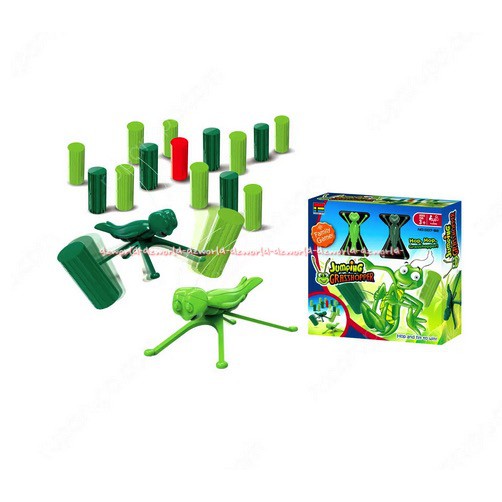 Kiddy Fun Jumping Grasshopper Mainan Keluarga Lompat Lompat