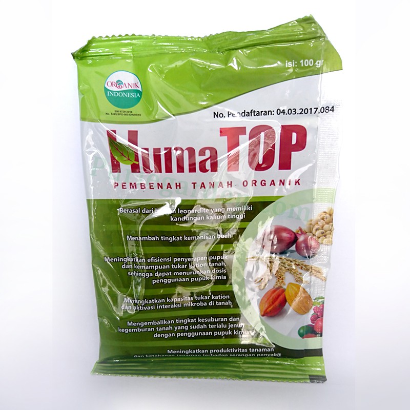 Pembenah Tanah Organik Huma Top 100 gram