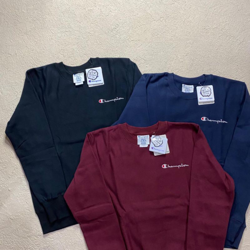 Champion Crewneck Small Script Reverse Weave