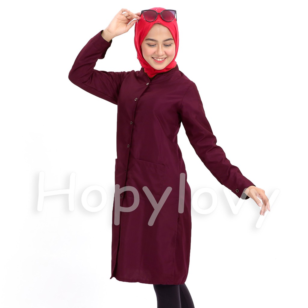 HOPYLOVY - TUNIK KEMEJA WANITA FEBRI