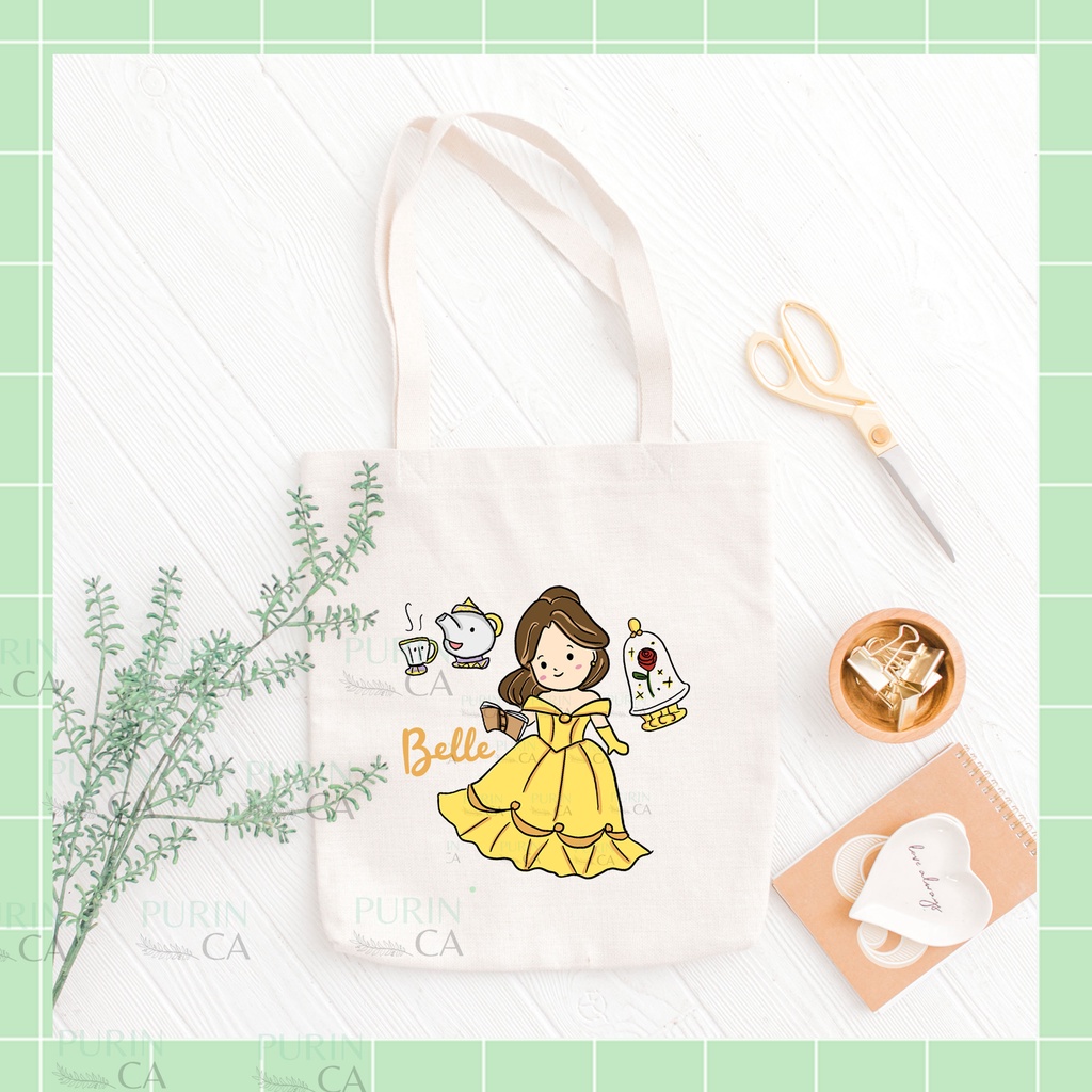 Tote bag Kanvas Disney Princess Cute