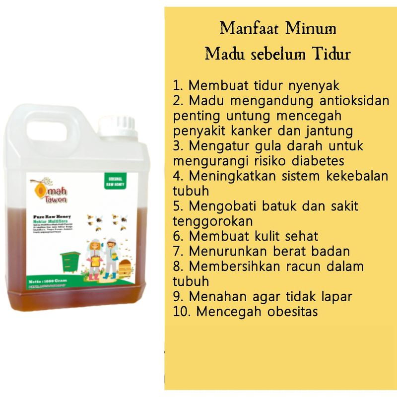 Madu murni Omah tawon 500gr