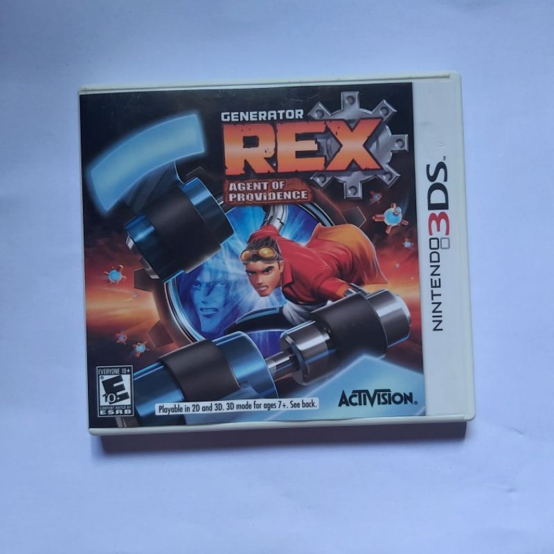 Kaset Cartridge Game Generator Rex Nintendo 3DS Like New Fullset