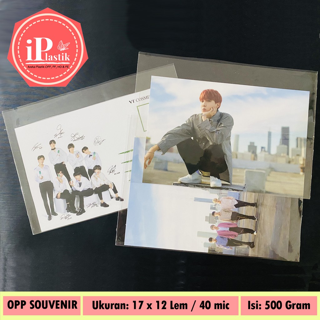 

Plastik OPP Postcard Photocard / Plastik Nametag 17 x 12 cm TEBAL40MIC
