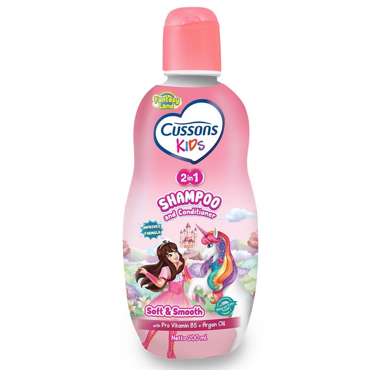 Cussons Kids 2in1 Shampoo and Conditioner Soft & Smooth 100ml - 200ml