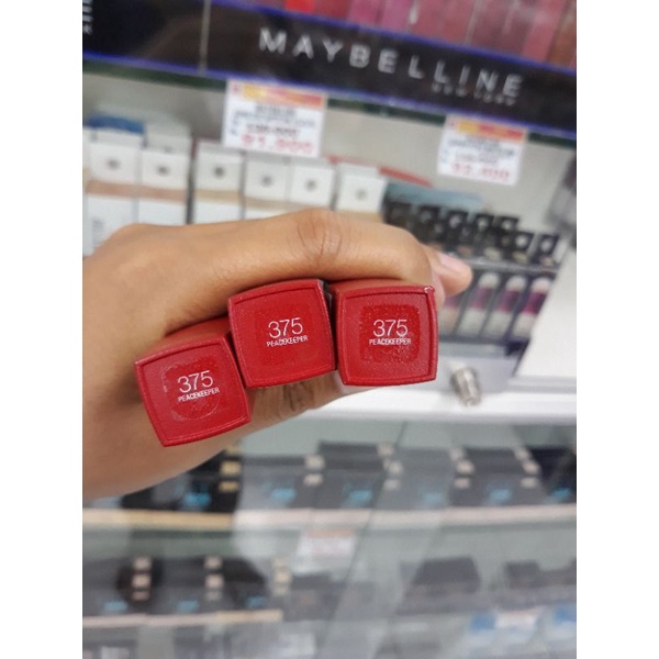 maybelline lipstik super stay matte ink blushed edition peacekeeper 375