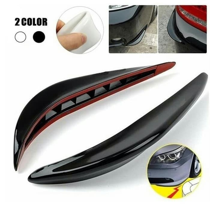 4 Pcs Karet Pelindung Pojok Sudut Mobil Car Bumper Body Protector
