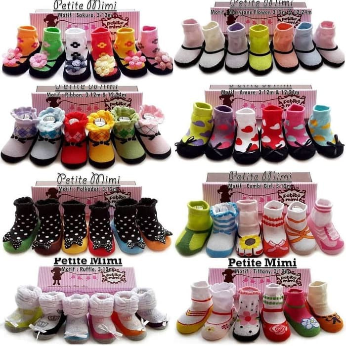 Petite Mimi - Kaos Kaki 6in1