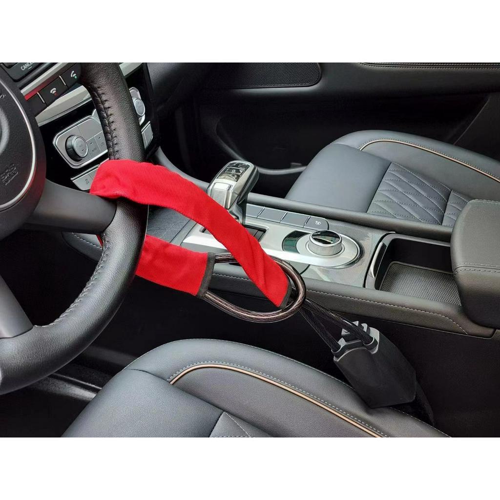 Kunci Pengaman Mobil Kunci Stir Mobil Kunci Stang Mobil / Gembok Mobil / steering wheel look anti-theft device