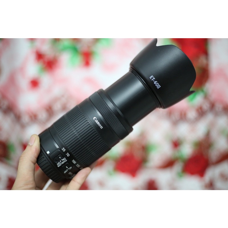 LENSA TELE 55-250MM FOR CANON MULUS BANGET
