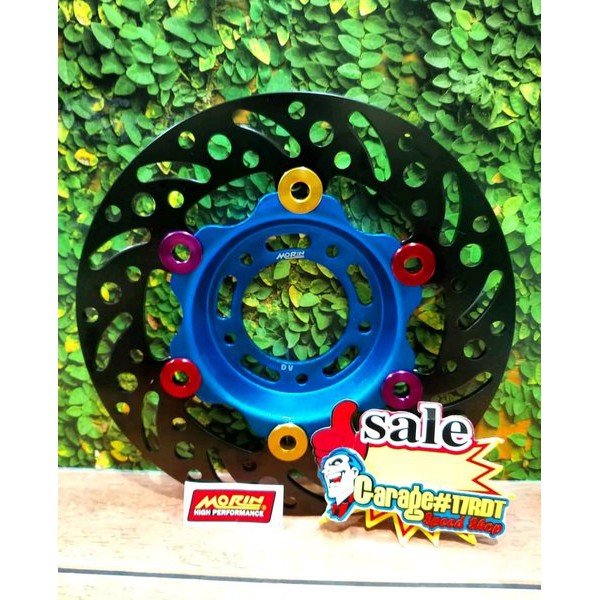 Disc Piringan Cakram Morin Thailand Lubang 5 Cekung Ukuran 220Mm Honda Sonic Wave 110 Supra 110 Fit
