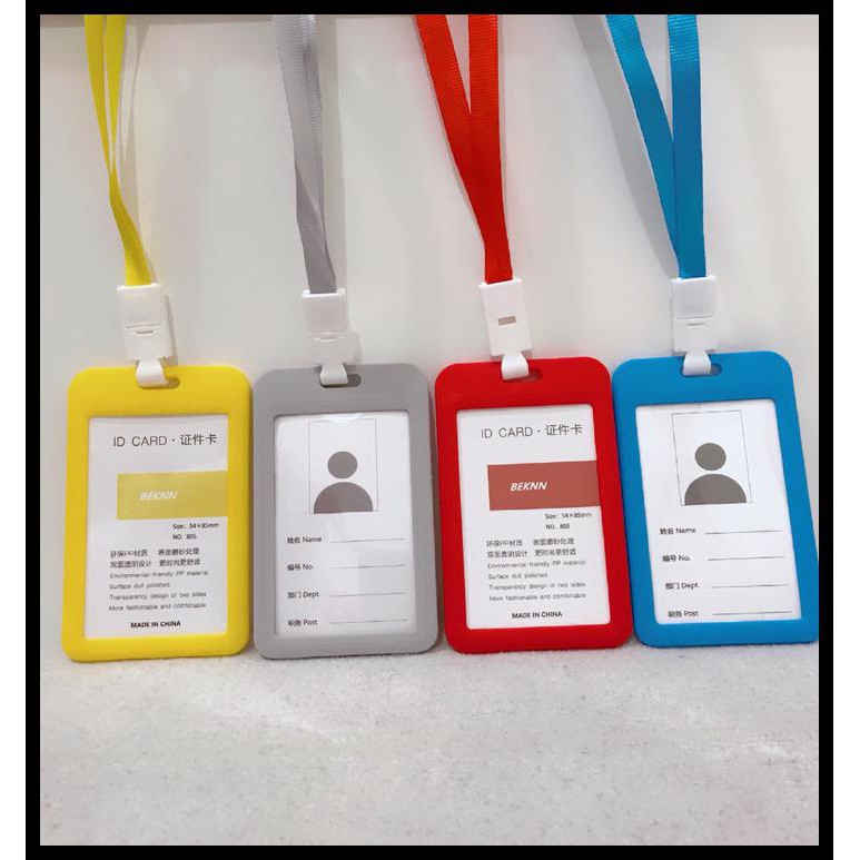 

Termurah ID Card / Name tag / Card Holder / Tempat ID Card / Casing ID card - Hitam QR0549
