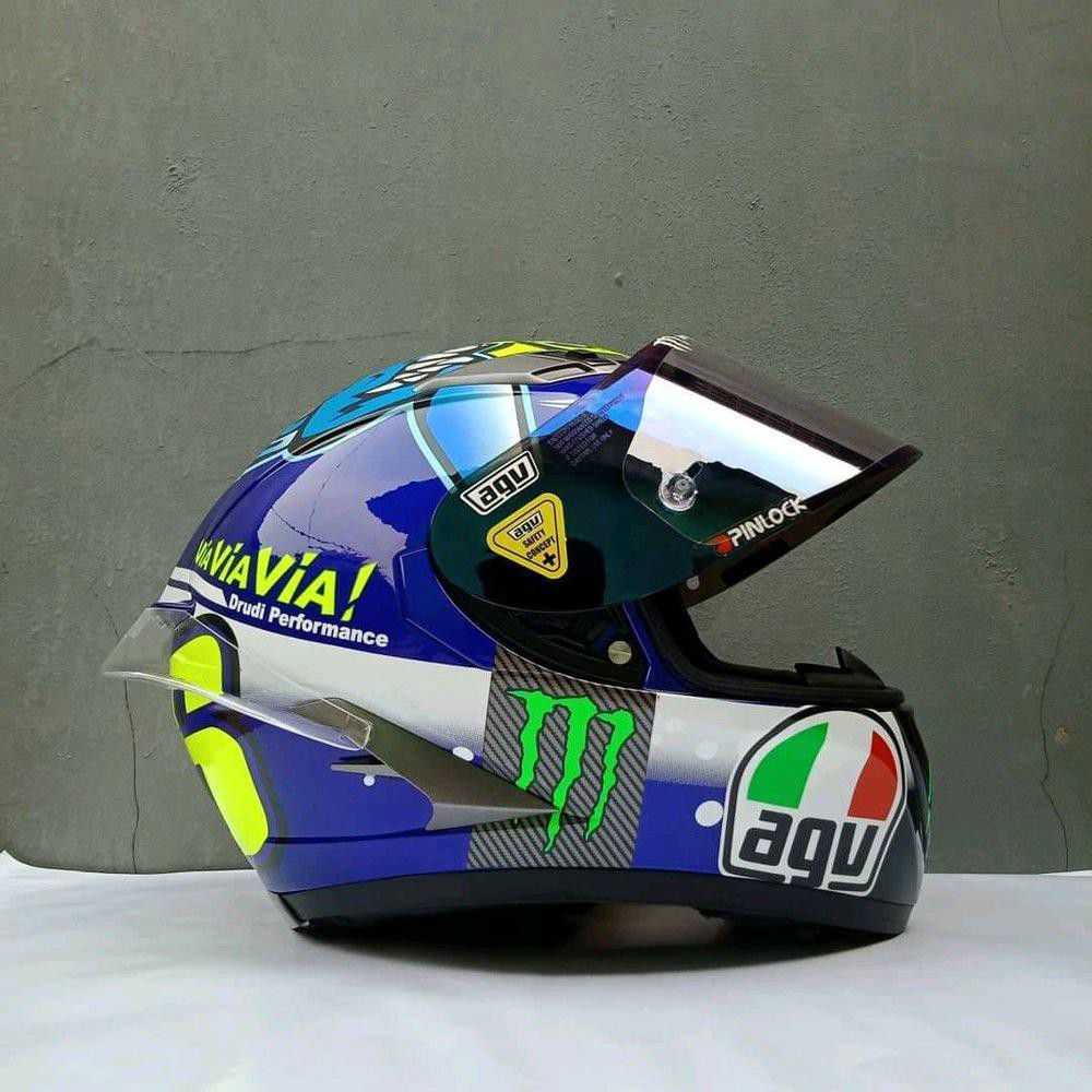 kyt falcon repaint agv via via sparepart