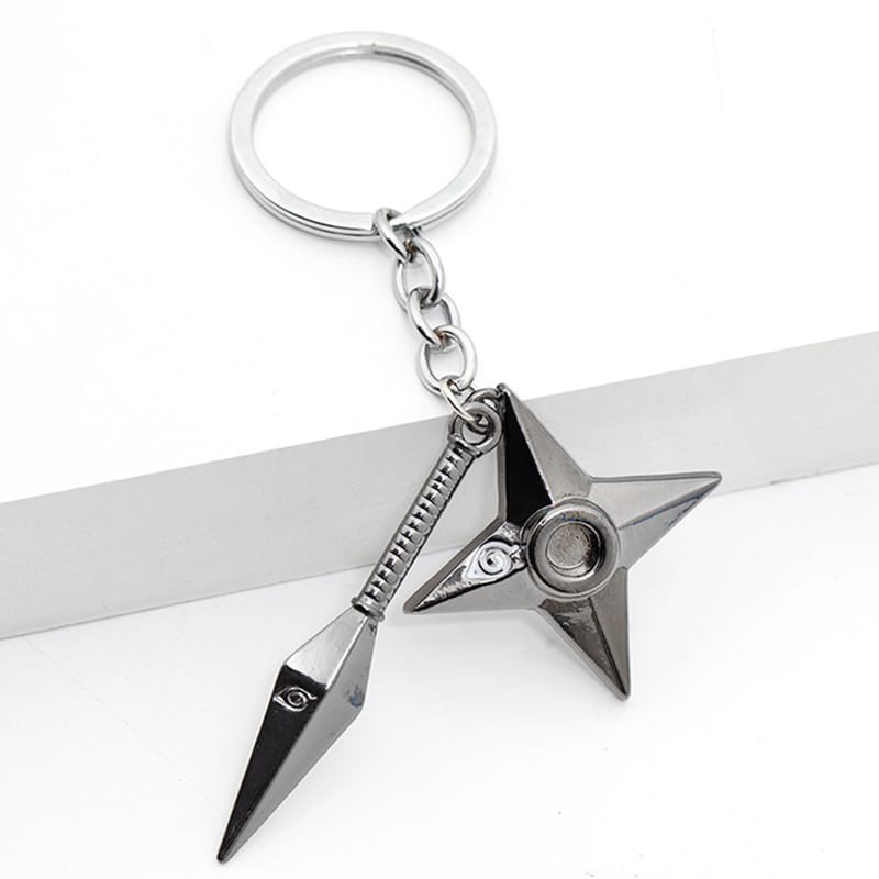 (COD) Gantungan Naruto Suriken dan Kunai Gantungan Kunci Anime Naruto Keychain Pendant Cosplay Gift