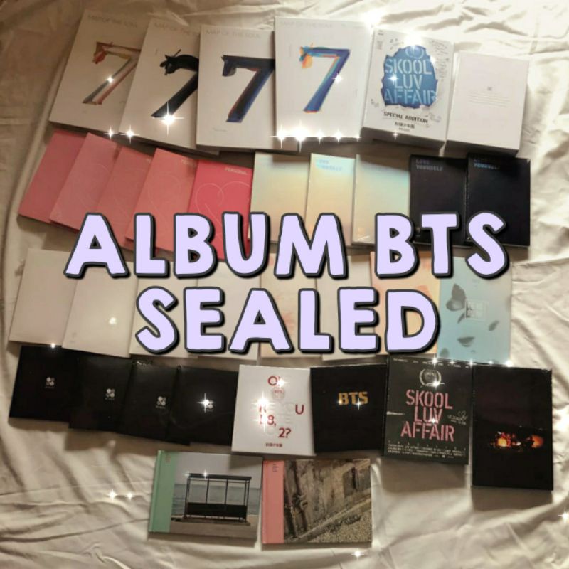 ALBUM BTS SEALED BUTTER CREAM LOVE YOUR SELF ANSWER HER TEAR O MOTS 7 VER 4 PERSONA YNWA HYYH 2 COOL