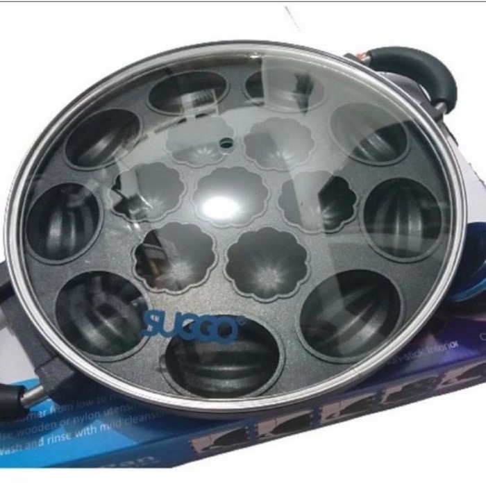 [COD] CAKE PAN SUGGO 16 LUBANG - CETAKAN KUE CUBIT