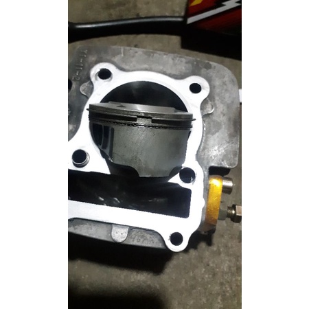 BLOK SEHER BORING JUPITER Z CRYPTON VEGA LAMA BORE UP SET PISTON SINGLE RING