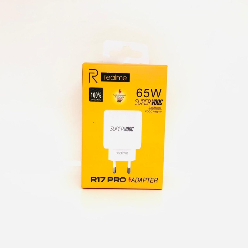 Adapter Charger Realme R17Pro 65W Batok Kepala Charger Casan Realme Promo By Sen