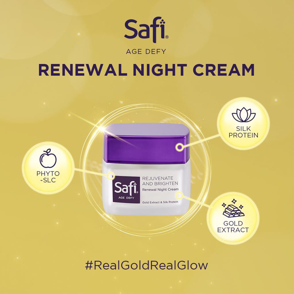 SAFI AGE DEFY RENEWAL NIGHT CREAM 25GR