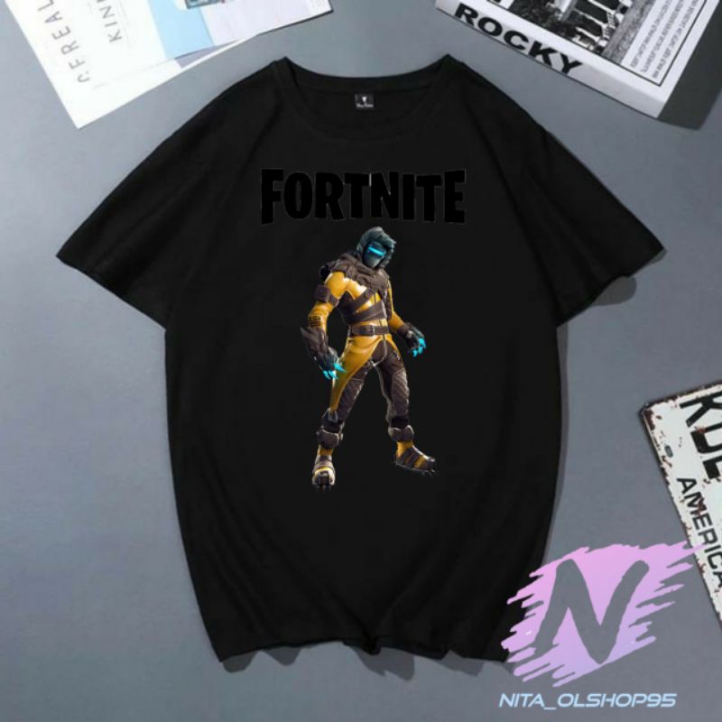 kaos anak fornite mobile shirt kids fornite