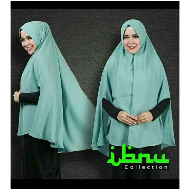 Khimar Ibnu collection belah / hijab belah