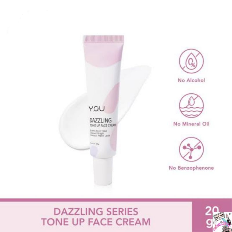 ☃Cutezz_ching1☃YOU Dazzling Glow Up Protection Day Cream 20g