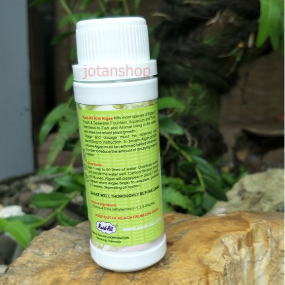 anti algae obat penghilang lumut alga remover aquarium raid all