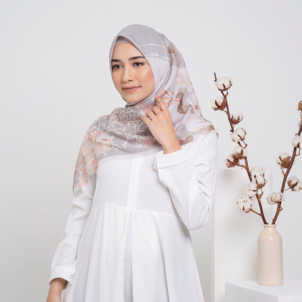 DISKON AURA SERIES 087 AUTHENTISM ID / HIJAB VOAL ULTRAFINE LASER CUT / JILBAB SEGIEMPAT MOTIF