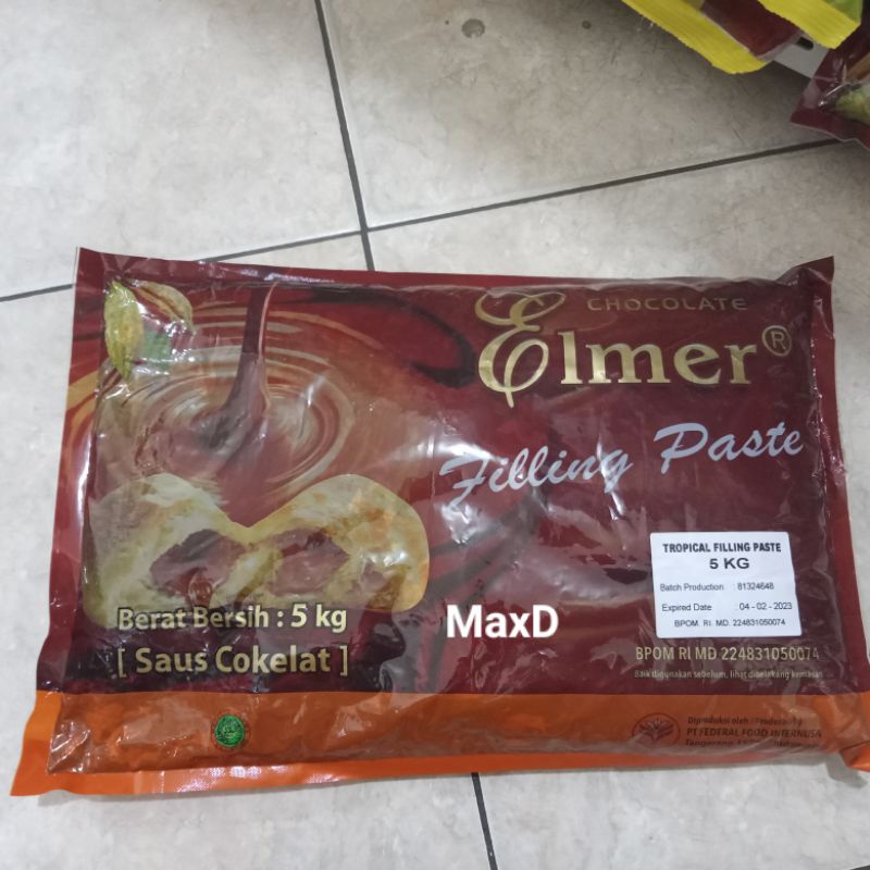 

Elmer Cokelat Dark Filling Pasta 5 kg