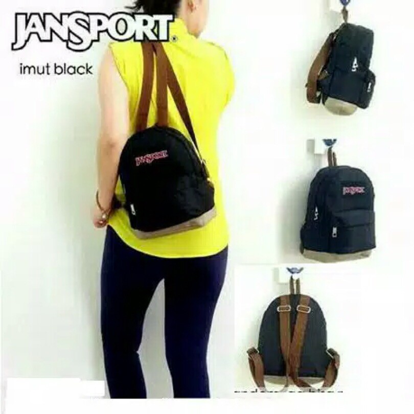 TAS RANSEL JANSPORT MINI WATERPROOF HITAM