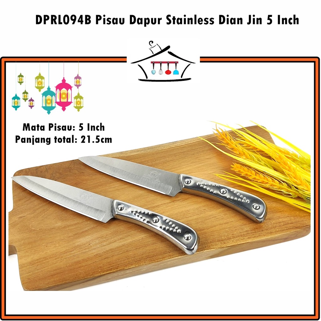 Pisau Dapur Dian Jin 5 Inch