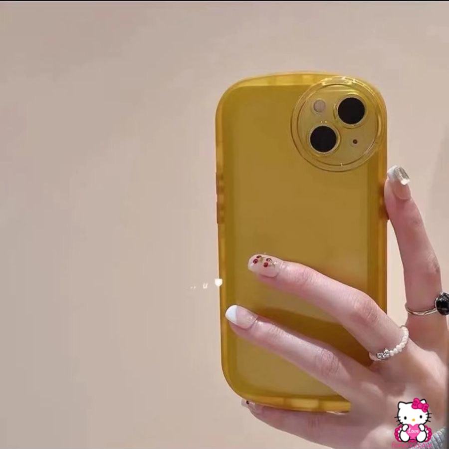 Soft Case Pelindung Lensa Mata Malaikat Warna Permen Macaron Bahan TPU Untuk IPhone XR 11 13 6 6s 7 8 Plus X XS SE 2020