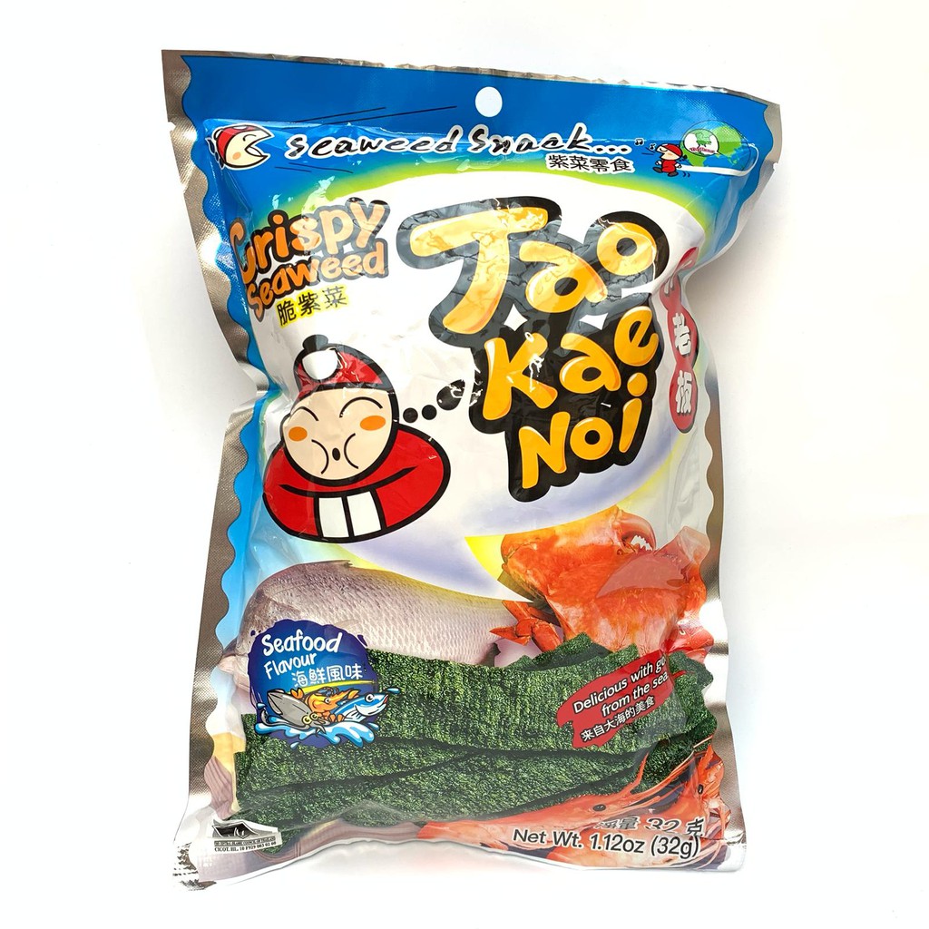 Tao Kae Noi Crispy Seaweed Snack Rumput Laut 32 Gr