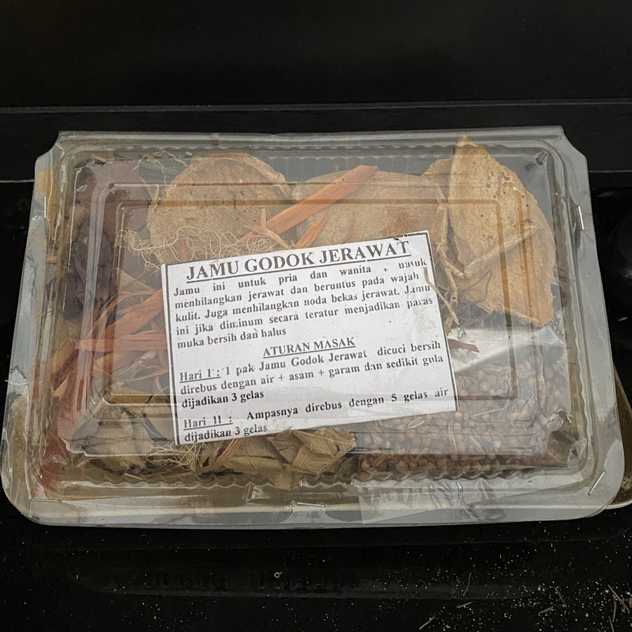 

Jamu Tradisional Godok / Godog Jerawat