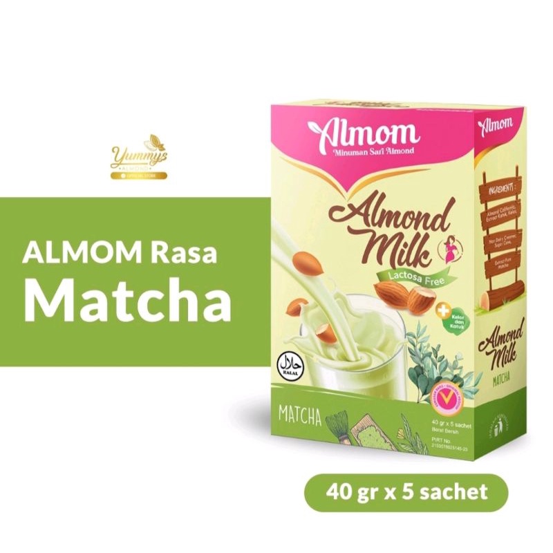 

Almom almond matcha