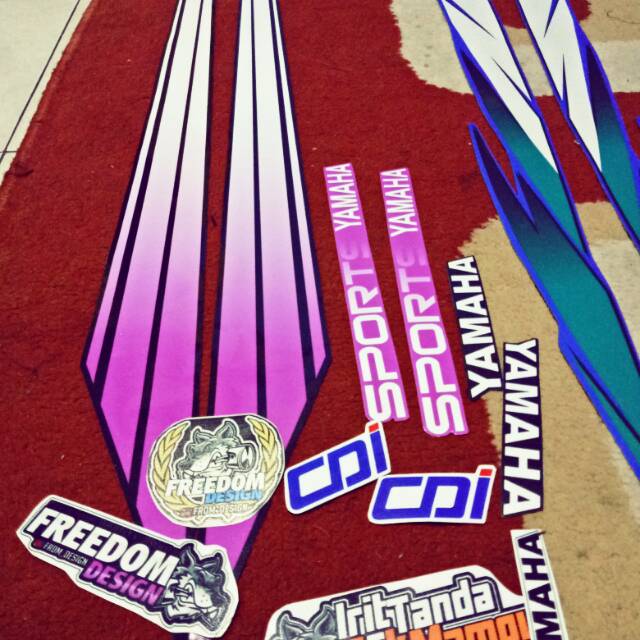 STRIPING YAMAHA ALFA MALAYSIA PING